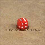 D6 12mm Rounded Edge Multicolored with White/Black Pips 20pc Dic