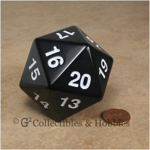 D20 Giant 55mm Opaque Black