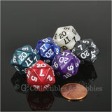 D20 RPG Dice Set : Pearlized 6pc