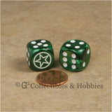 WWII Axis & Allies 6pc Dice Set - US Army Invasion Star