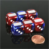 US American Flag Dice - Set of 6