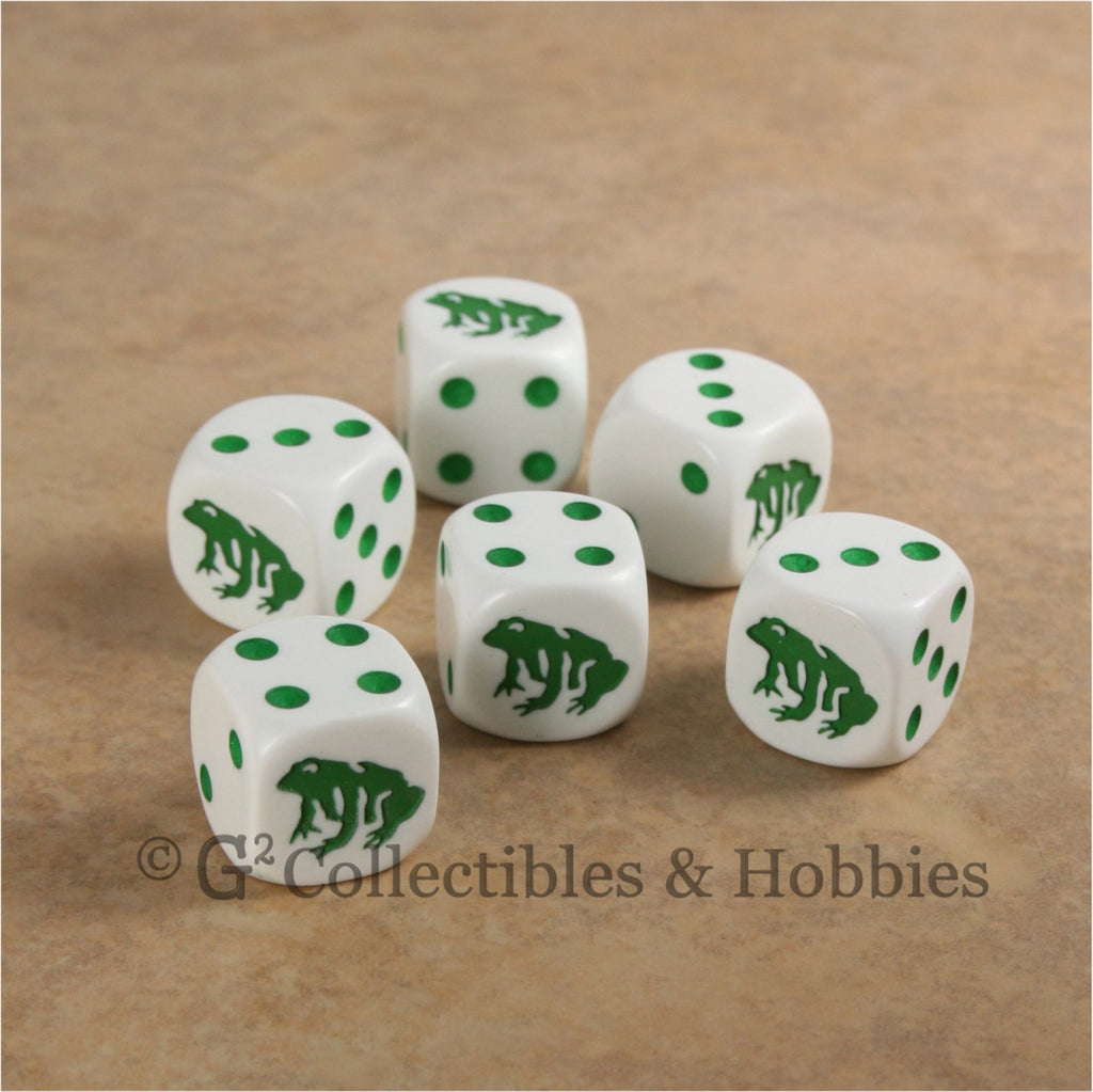 Frog 6pc Dice Set