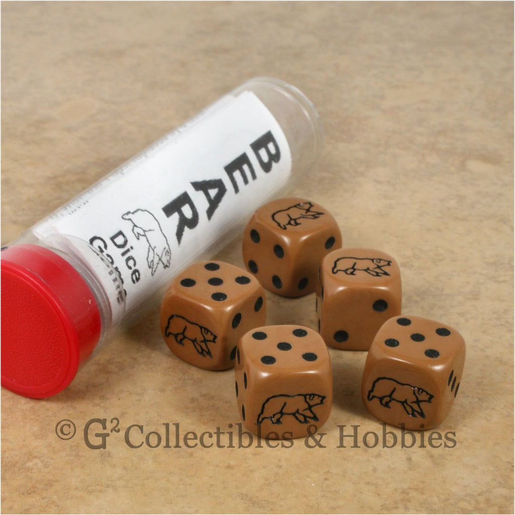 Brown Bear Dice Game