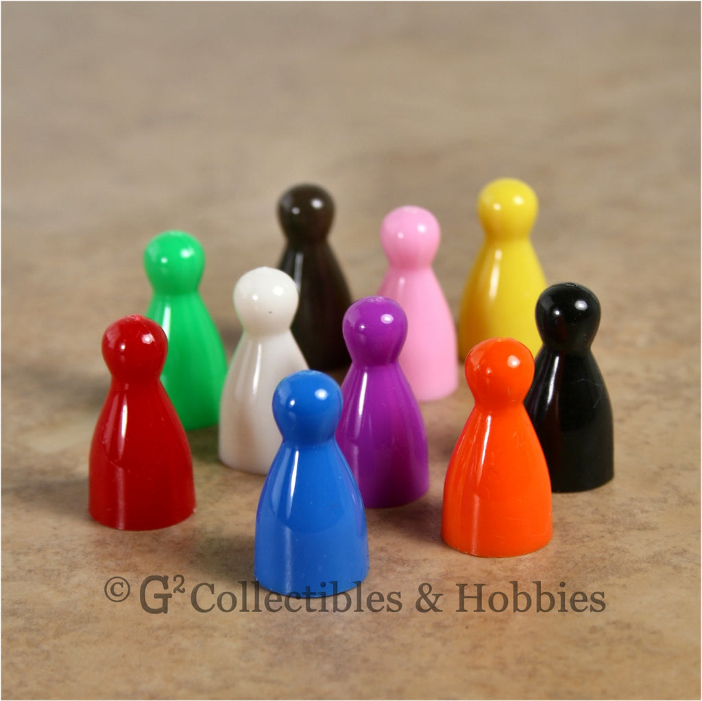 Game Pawns: Halma Set of 10 in ten colors
