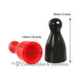 Game Pawns: Halma Set of 10 in ten colors