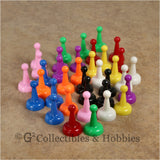 Game Pawns: Standard Set of 36 in nine colors