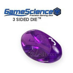 D3 Transparent Tanzanite Gamescience Gem Die