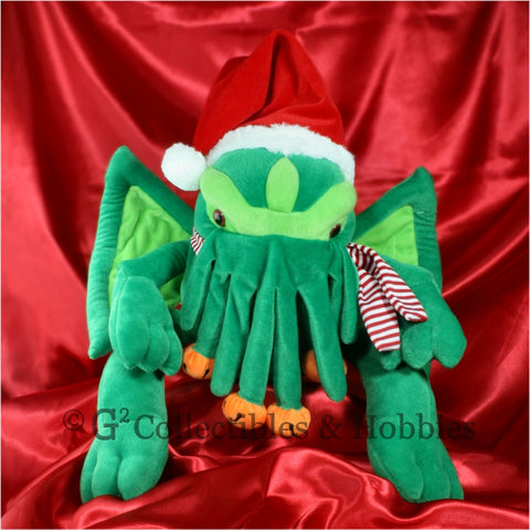 Cthulhu Plush: Large Santa Cthulhu