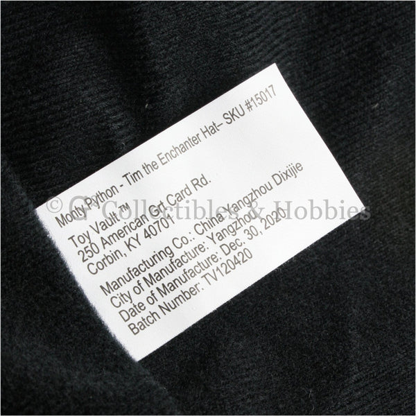 Monty Python Tim the Enchanter Plush Hat G2 Collectibles & Hobbies