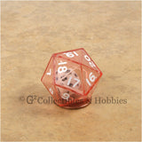 D20 25mm Double Dice - Red