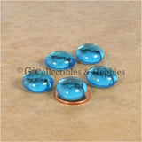 Glass Gaming Stones - 20pc Blue