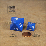 D8 Jumbo 25mm Opaque Blue