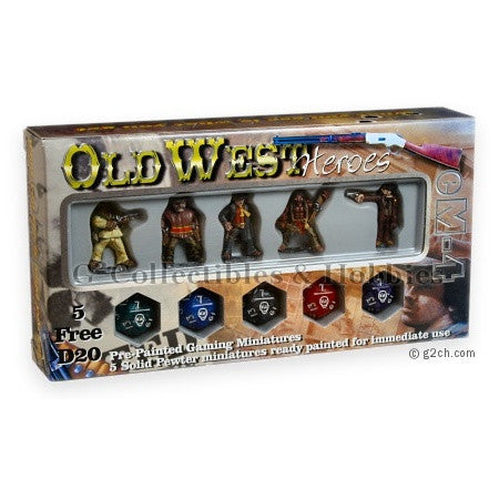 Old West Heroes Set 1 eM4 Miniatures