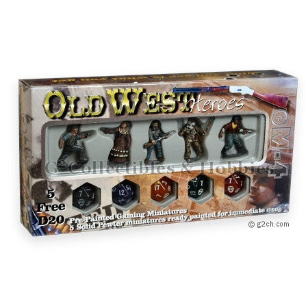 Old West Heroes Set 2 eM4 Miniatures