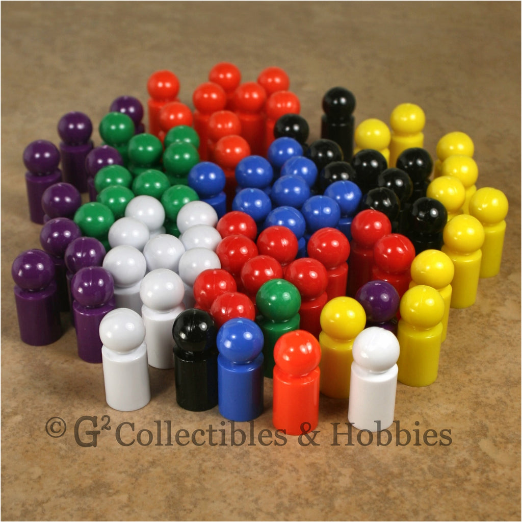 Game Pawns: Ball Set of 80 in eight colors