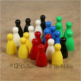 Game Pawns: Halma Set of 24 in six colors