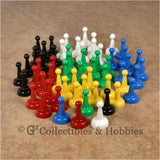 Game Pawns: Standard Set of 60 in six colors