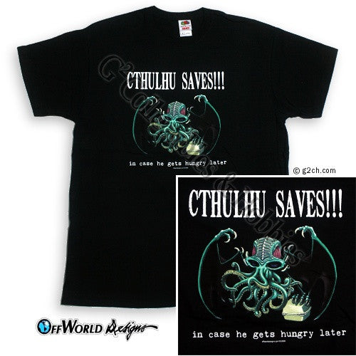 XL Cthulhu Saves T-Shirt